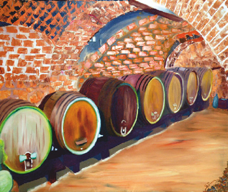 Im Weinkeller